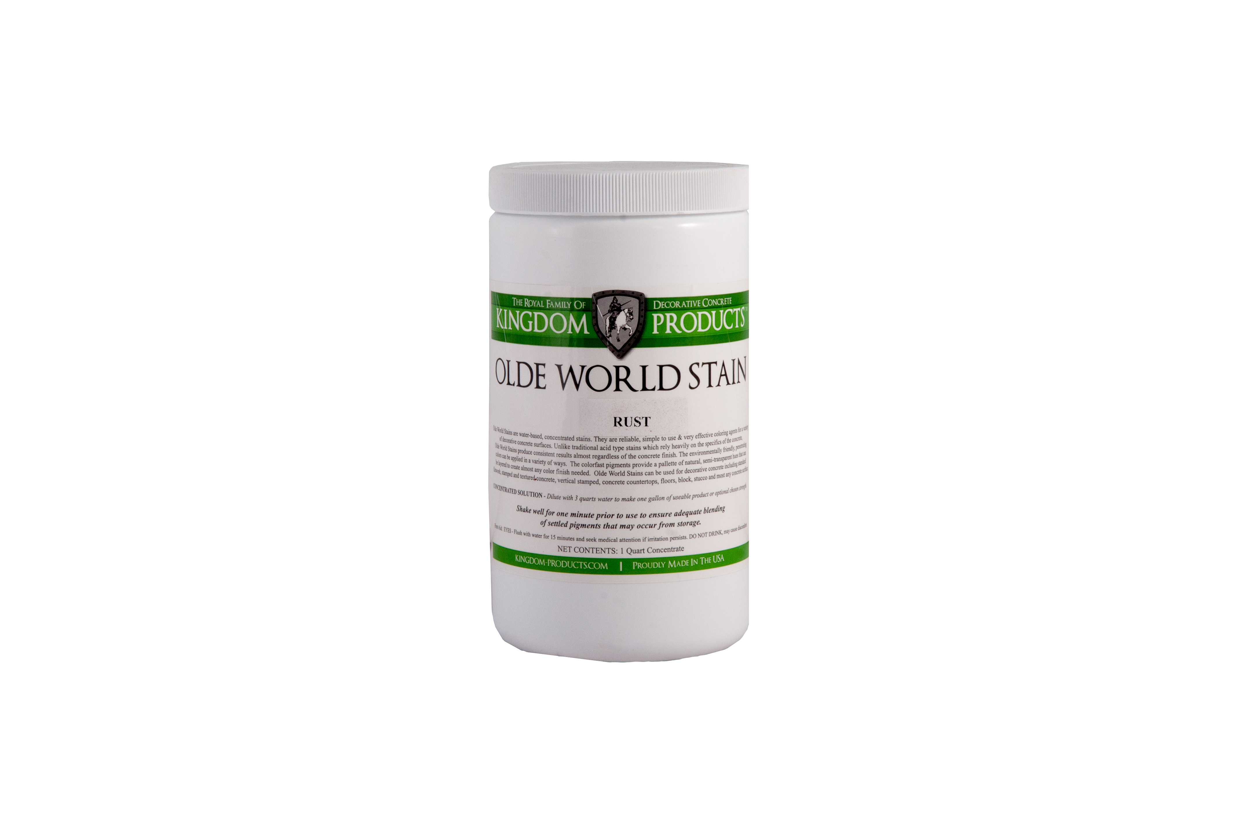 Olde World Stain Waterbased Concrete Kingdom Products